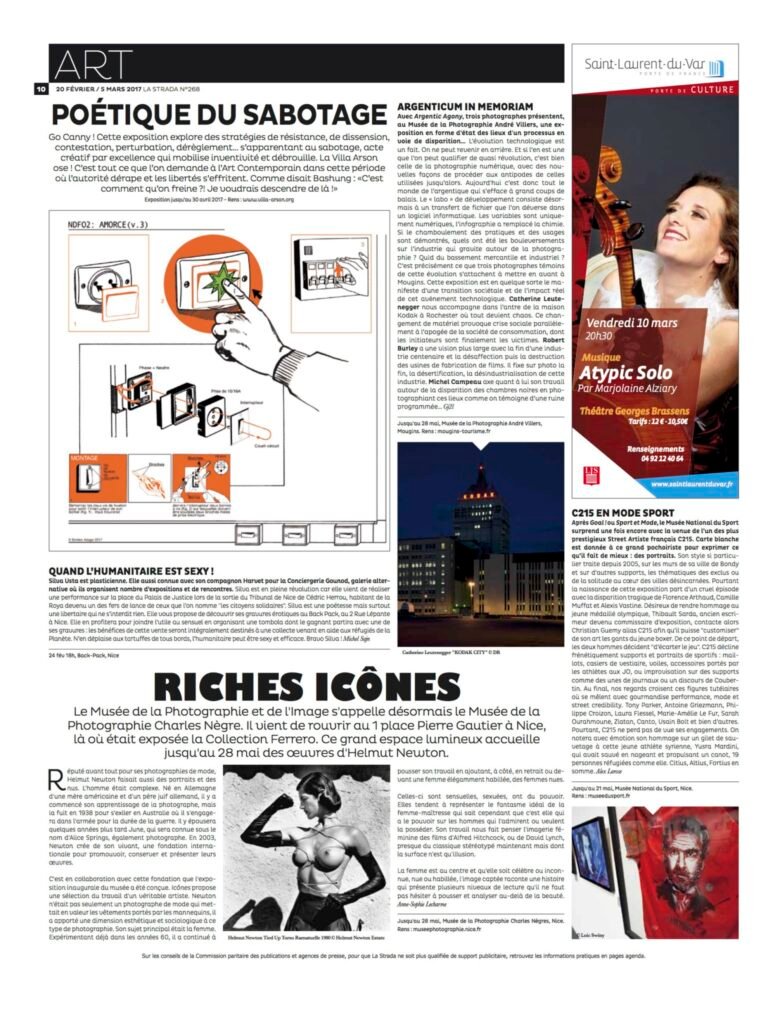 Quand l'humanitair est sexy - Conférences à la Conciergerie - Silva Usta