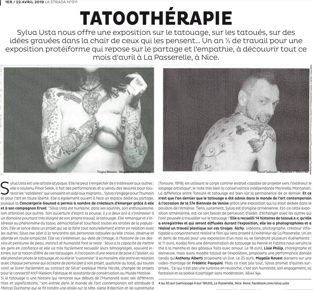 Tatoothérapie - La Strada n°311