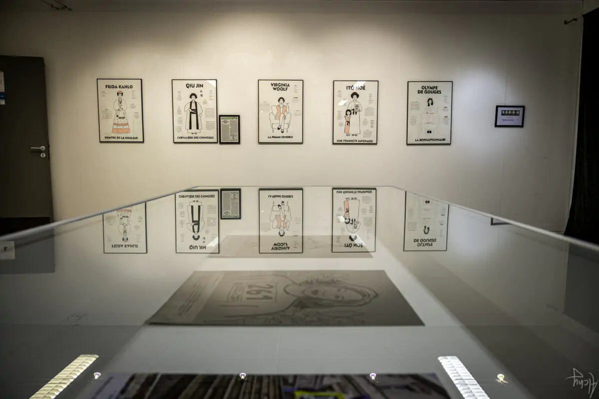 Pioneer Womenioneerst Lympia- SPort Lympia Collegesta Exposition Les Femmes Pionnières - Collège Port Lympia - Silva Usta