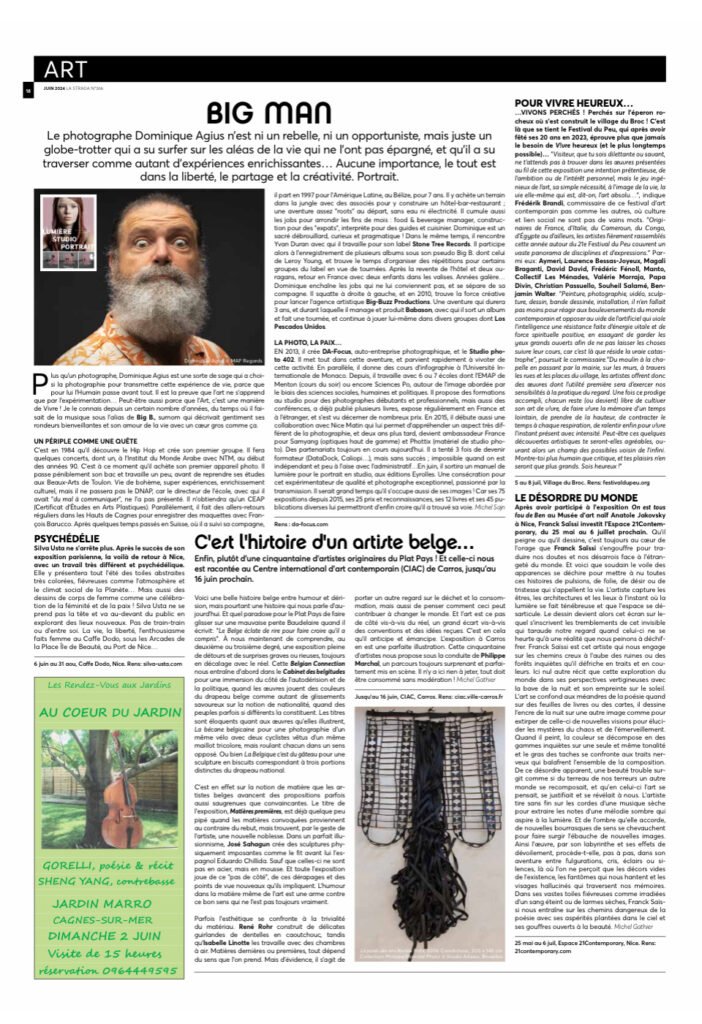 Exposition Psychédélie au Café Dodo, Nice, par Sivla Usta